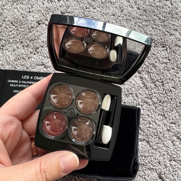 NEW Chanel Les 4 Ombres Eyeshadow Palette - Brown Shades - Picture 1 of 4